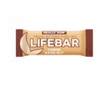 Lifebar karobová s lískovými oříšky BIO RAW 47 g